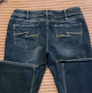 Silver jeans